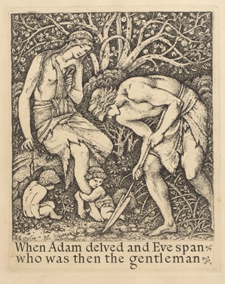 Lot 122 - Edward Burne-Jones (1833-1898) Adam and Eve...