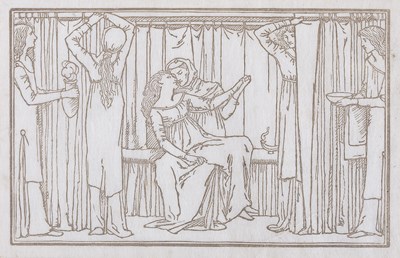 Lot 111 - Eric Gill (1882-1940) Dress:1860, 1921 wood...
