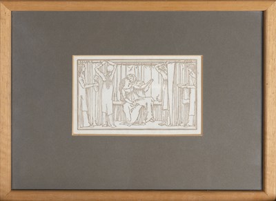 Lot 111 - Eric Gill (1882-1940) Dress:1860, 1921 wood...