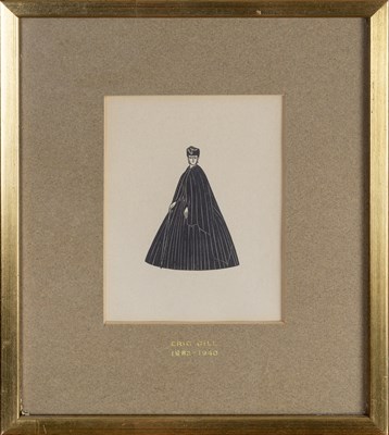 Lot 111 - Eric Gill (1882-1940) Dress:1860, 1921 wood...