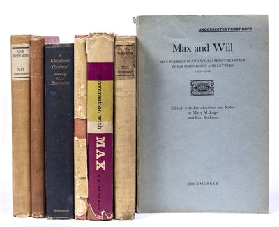 Lot 711 - Beerbohm, (Max) and Rothenstein, (William)....