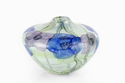 Lot 838 - Peter Layton (b.1937) Vase, 1990 glass,...