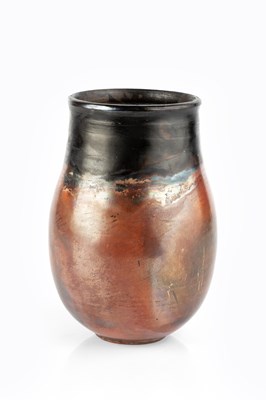 Lot 560 - John Bedding (b.1947) Vase two-tone lustre...