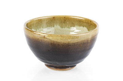 Lot 549 - Mike Dodd (b.1943) Bowl tenmoku with green-ash...