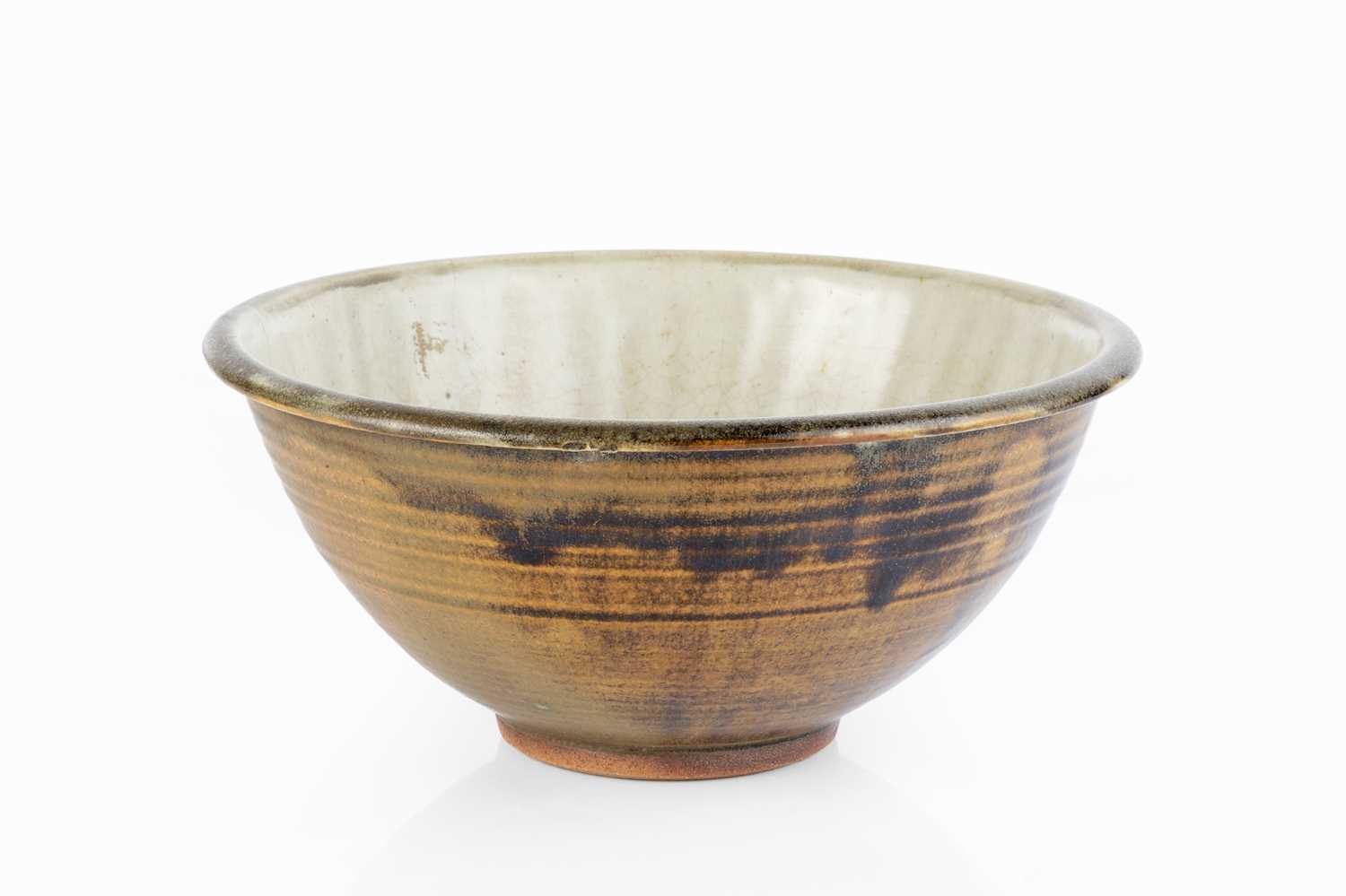 Lot 510 - Bernard Leach (1887-1979) Bowl tenmoku glaze...