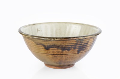 Lot 510 - Bernard Leach (1887-1979) Bowl tenmoku glaze...