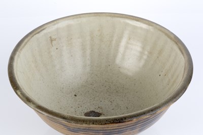 Lot 510 - Bernard Leach (1887-1979) Bowl tenmoku glaze...