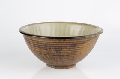 Lot 510 - Bernard Leach (1887-1979) Bowl tenmoku glaze...