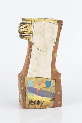 Lot 559 - Christy Keeney (b.1958) Lady with blonde hair...