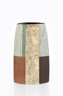 Lot 558 - Bernard Irwin (b.1953) Vessel geometric...