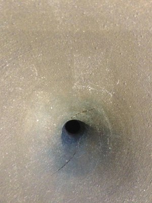 Lot 547 - Graeme James (b.1942) Vase with flared rim...