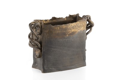 Lot 596 - Colin Pearson (1923-2007) Vessel with bronze...