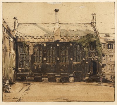 Lot 263 - William Nicholson (1872 1949) 'Oxford colleges...