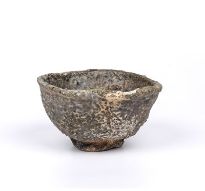 Lot 657 - Charles Bound (b.1939) Footed bowl wood fired...