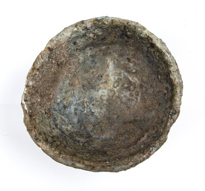 Lot 657 - Charles Bound (b.1939) Footed bowl wood fired...