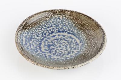 Lot 679 - Lisa Hammond (b.1956) Dish soda fired glaze...