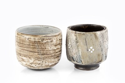 Lot 636 - Sam Hall (b.1967) Two bowls textured and...