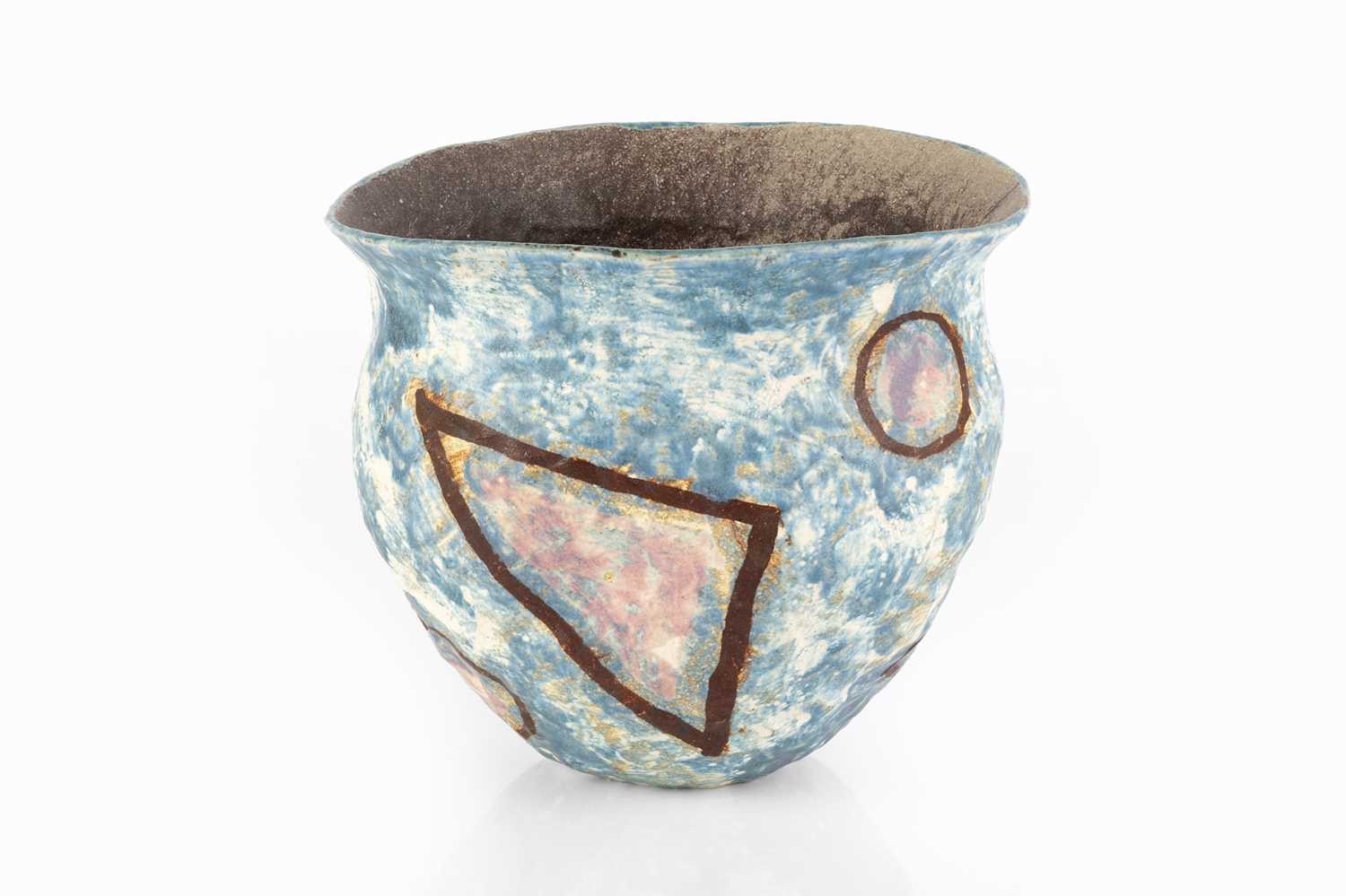 Lot 710 - Julian King-Salter (b.1954) Bowl iron glaze...
