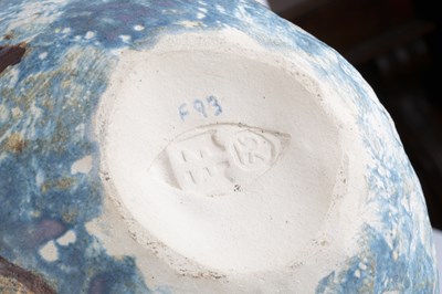 Lot 710 - Julian King-Salter (b.1954) Bowl iron glaze...