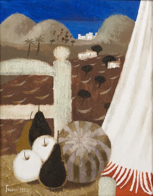 Lot 345 - Mary Fedden (1915-2012) Still Life with Melon...