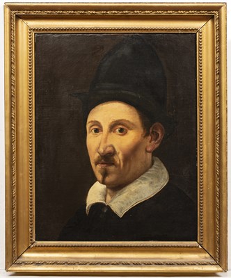 Lot 565 - 17th century Flemish school Head and shoulders...