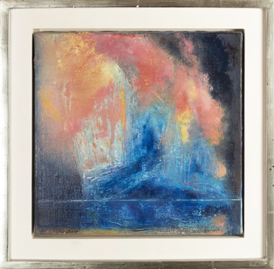 Lot 257 - Keith Grant (b.1930) Iceberg Blazing under...