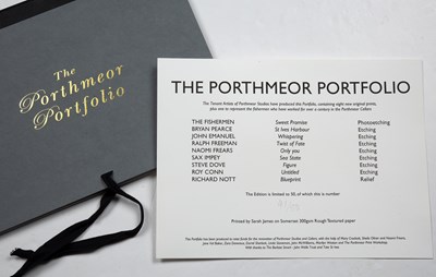 Lot 55 - The Porthmeor Portfolio Containing nine...