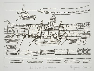 Lot 55 - The Porthmeor Portfolio Containing nine...