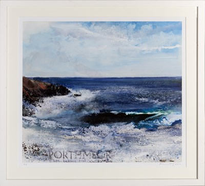 Lot 39 - Kurt Jackson (b.1961) Big Battling Seal in the...