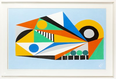 Lot 317 - Richard Lodey (b.1950) Abstract signed with...