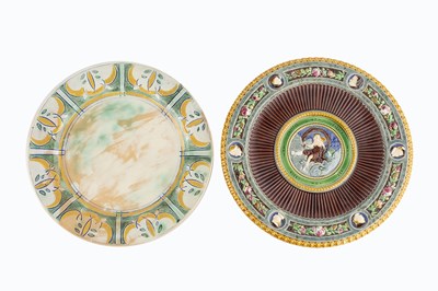 Lot 747 - Minton Art Pottery plate Crystal Palace Art...