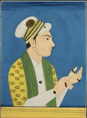 Lot 550 - Collection of portraits Indian and Iranian,...
