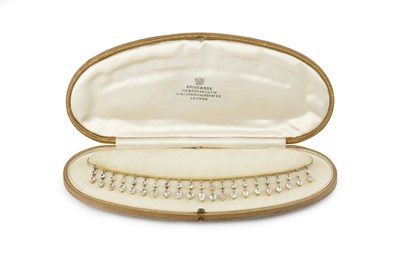 Lot 26 - An early 20th century pink topaz and...