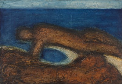 Lot 280 - John Emanuel (b.1930) Headland Figures...