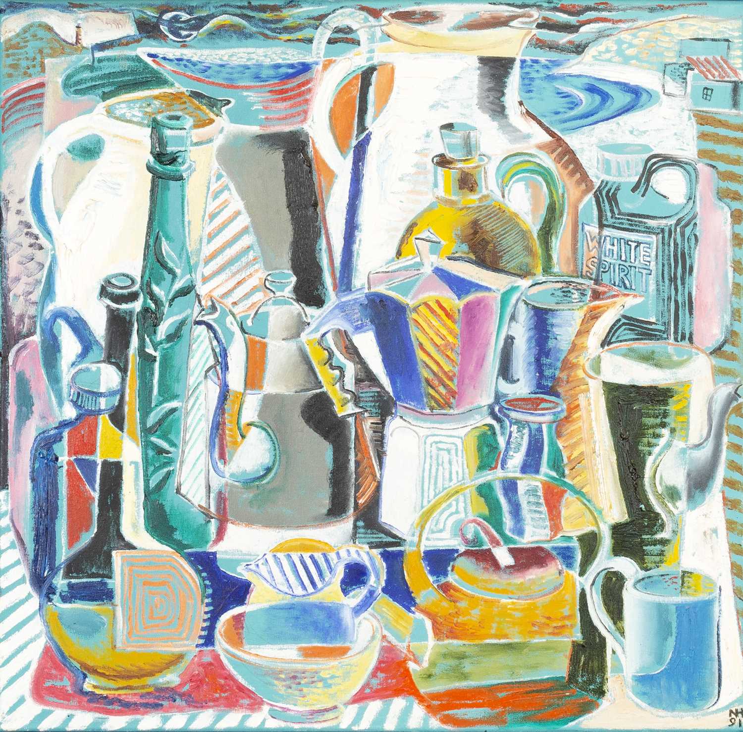 Lot 406 - Nicholas Hamper (b.1956) Beach Still Life,...