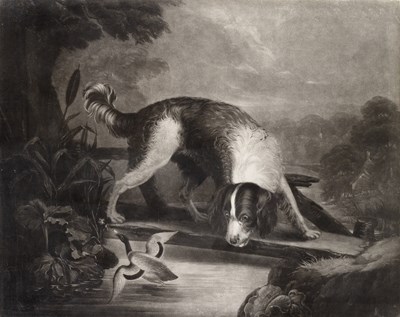 Lot 83 - James Northcote A spaniel flushing out a duck,...