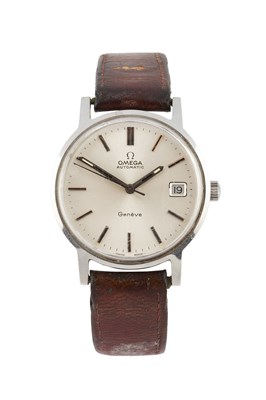 Lot 215 - An automatic wristwatch by Omega, the circular...