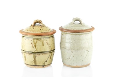 Lot 599 - Richard Batterham (1936-2021) Two lidded...