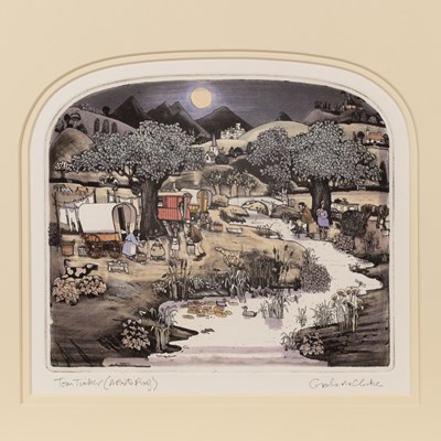 Lot 133 - Graham Clarke (b.1941) Tom Tucker etching and...