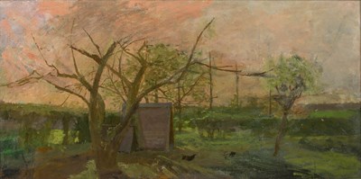 Lot 227 - Fred Dubery (1926-2011) Orange Sky over the...