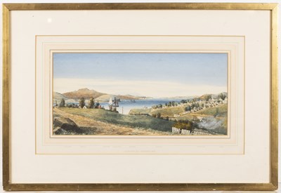 Lot 547 - 19th century New Zealand school 'Auckland, N.Z....