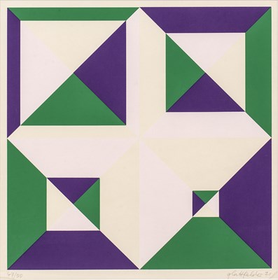 Lot 79 - Hans Jörg Glattfelder (b.1939) Untitled 47/50,...