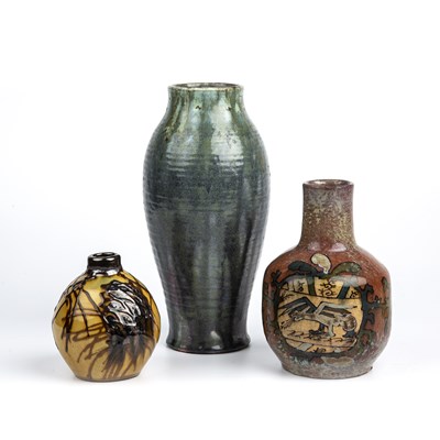 Lot 742 - Louis-Etienne Desmant (1844-1902) Art pottery...