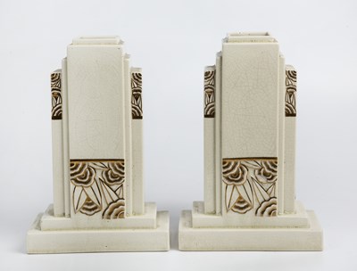 Lot 822 - Orchies, France A pair of Art Deco vases...