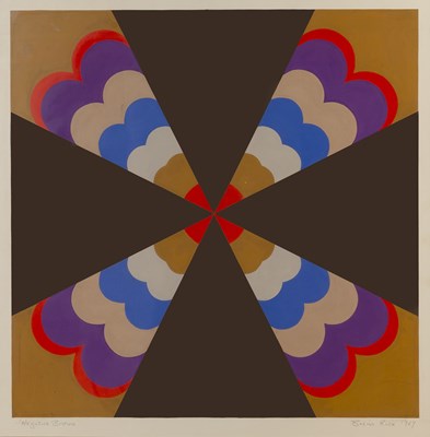 Lot 407 - Brian Rice (b.1936) Negative Brown, 1967...