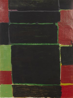 Lot 245 - Frank Beanland (1936-2019) Green and Red...