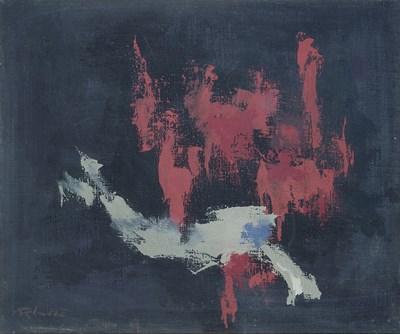 Lot 244 - Siegfried Alva (1901-1973) Black and Red...