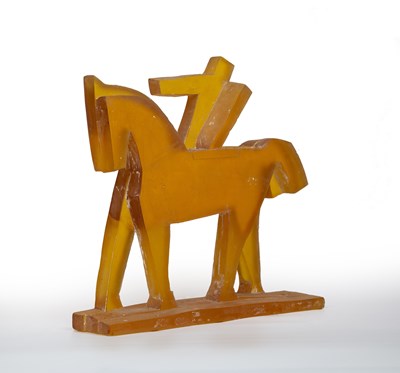Lot 842 - Richard Cermak (b.1961) A large art glass...