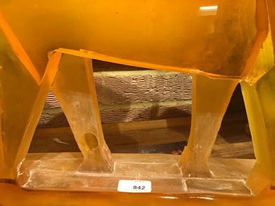 Lot 842 - Richard Cermak (b.1961) A large art glass...