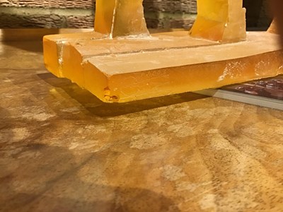 Lot 842 - Richard Cermak (b.1961) A large art glass...